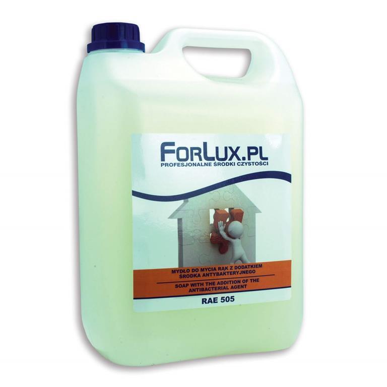 FORLUX RAE 505 EKOLINE 5L - mydło do rąk do biur i szkół, częste mycie - obrazek 1