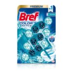 BREF COLOR AKTIV 3 x 50g - zawieszka barwiąca do wc - obrazek 3