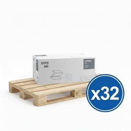 PALETA KATRIN PLUS 65968 - ręczniki ZZ super białe x 32 kartony